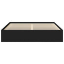 sengeramme 180x200 cm sort