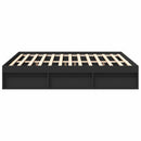 sengeramme 180x200 cm sort
