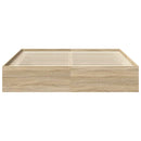 sengeramme 180x200 cm sonoma-eg