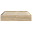 sengeramme 200x200 cm sonoma-eg