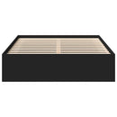 sengeramme 120x190 cm sort
