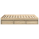 sengeramme 120x190 cm sonoma-eg