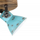loftlampe 25 W 35x35x25 cm E27 rustik blå