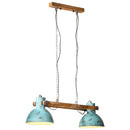 pendel 25 W 85x28x109 cm E27 rustik blå