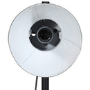 gulvlampe 25 W 25x25x90/140 cm E27 rustik blå