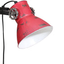 gulvlampe 25 W 25x25x90/140 cm E27 rustik rød