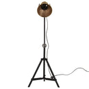 gulvlampe 35x35x65/95 cm 25 W E27 antik messingfarve