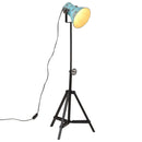 gulvlampe 25 W 35x35x25 cm E27 rustik blå