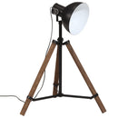 gulvlampe 75x75x90-150 cm 25 W E27 sort
