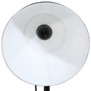 gulvlampe 75x75x90-150 cm 25 W E27 sort