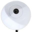 gulvlampe 75x75x90-150 cm 25 W E27 hvid