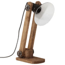 skrivebordslampe 25 W 23x13x52 cm E27 sort