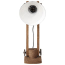 skrivebordslampe 25 W 23x13x52 cm E27 sort