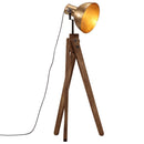 gulvlampe 45x45x120 cm 25 W E27 antik messingfarve