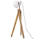 gulvlampe 45x45x120 cm 25 W E27 hvid