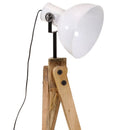 gulvlampe 45x45x120 cm 25 W E27 hvid