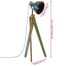 gulvlampe 45x45x120 cm 25 W E27 flerfarvet