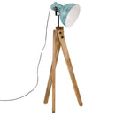 gulvlampe 45x45x120 cm 25 W E27 rustik blå