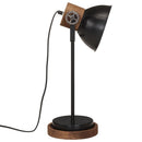 skrivebordslampe 25 W 17x17x50 cm E27 sort