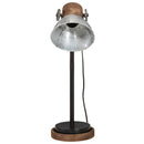 skrivebordslampe 18x18x60 cm 25 W E27 vintagesølv