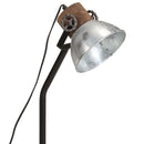 skrivebordslampe 18x18x60 cm 25 W E27 vintagesølv