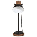 skrivebordslampe 25 W 18x18x60 cm E27 sort