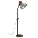 gulvlampe 30x30x100-150 cm 25 W E27 vintagesølv