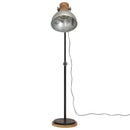 gulvlampe 30x30x100-150 cm 25 W E27 vintagesølv