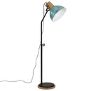 gulvlampe 25 W 30x30x100-150 cm E27 rustik blå