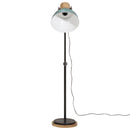 gulvlampe 25 W 30x30x100-150 cm E27 rustik blå