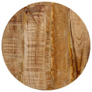 sofabord 35x35x45 cm massivt mangotræ og jern