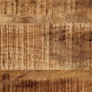 væghængt sengebord 40x30x13,5 cm massivt mangotræ