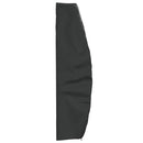 overtræk til haveparasol 265x50/70/40 cm 420D oxfordstof sort