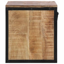 sengebord 40x35x40 cm massivt mangotræ