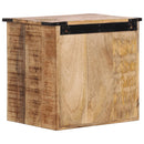 sengebord 40x30x37 cm massivt mangotræ