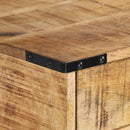 sengebord 40x30x37 cm massivt mangotræ