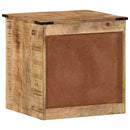 sengebord 45x40x45 cm massivt mangotræ