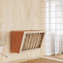 kaninfoderautomat 37x18,5x23 cm massivt fyrretræ