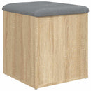opbevaringsbænk Sonoma eg 42x42x45 cm konstrueret træ