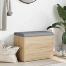 opbevaringsbænk Sonoma eg 62x42x45 cm konstrueret træ