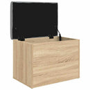 opbevaringsbænk Sonoma eg 62x42x45 cm konstrueret træ