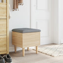 skobænk 42x42x46 cm konstrueret træ sonoma-eg
