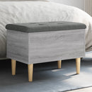 skobænk 62x42x46 cm konstrueret træ grå sonoma-eg