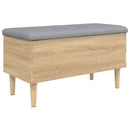 skobænk 82x42x46 cm konstrueret træ sonoma-eg