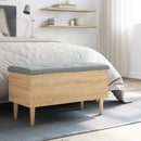 skobænk 82x42x46 cm konstrueret træ sonoma-eg