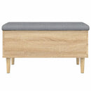 skobænk 82x42x46 cm konstrueret træ sonoma-eg
