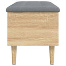 skobænk 82x42x46 cm konstrueret træ sonoma-eg