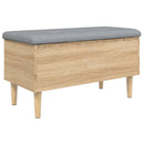 skobænk 82x42x46 cm konstrueret træ sonoma-eg