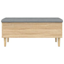 skobænk 102x42x46 cm konstrueret træ sonoma-eg