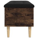 skobænk 102x42x46 cm konstrueret træ røget egetræsfarve